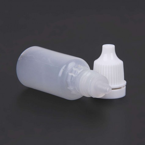 50pcs 10ml Empty Eye Drop Bottle Squeezable Eye Liquid Dropper Bottles