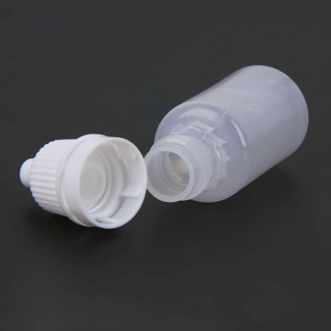 50pcs 10ml Empty Eye Drop Bottle Squeezable Eye Liquid Dropper Bottles