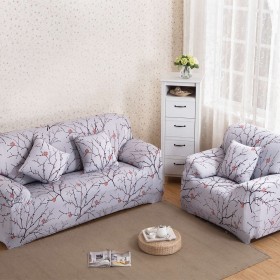 Cloth Art Spandex Stretch Slipcover Sofa Furniture Cover