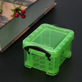 Creative Home Furnishing Trumpet Mini Lock Box Cute Storage Box(Green)