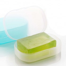 Travel Handmade Soap Box Case Dishes Waterproof Leak Proof Transparent Case