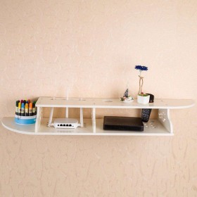 Floating Shelves Chic Wall Mount for CD TV DVD Book Display Storage Modern