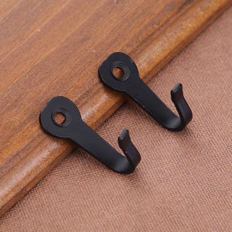 10pcs Wall Mounted Key Holder Rack Hanger Hooks Hat Coat Closet Organizer