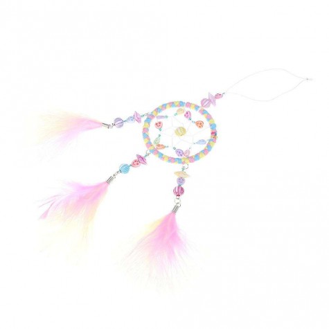 DIY Feathers Handicraft Dreamcatcher Handmade Dream Catcher Net Wall Decor