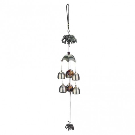 Alloy Metal Wind Chime Chapel Wind Bells Garden Wall Hang Ornament