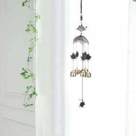 Metal Copper Alloy Bell Wind Chime Chapel Garden Door Hanging Decor