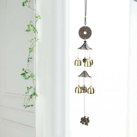 Creative Metal Wind Chime Wind Bells Garden Door Wall Hang Ornament