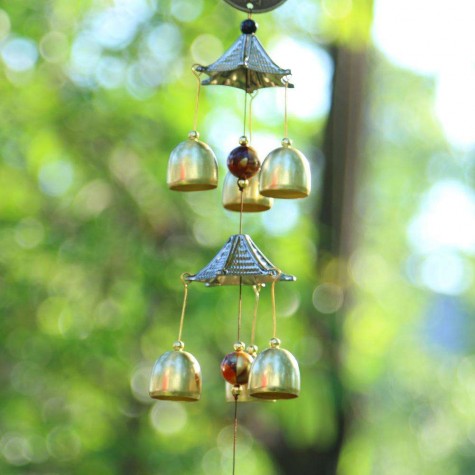 Creative Metal Wind Chime Wind Bells Garden Door Wall Hang Ornament