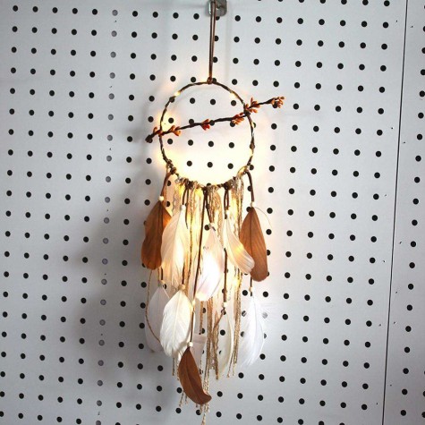 Branch Feathers Handmade Dreamcatcher Craft Dream Catcher Net Home Decor