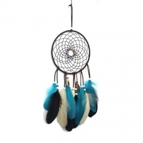 Feathers Beads Dream Catcher Net Handmade Dreamcatcher Home Decor (No LED)