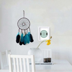 Feathers Beads Dream Catcher Net Handmade Dreamcatcher Home Decor (No LED)