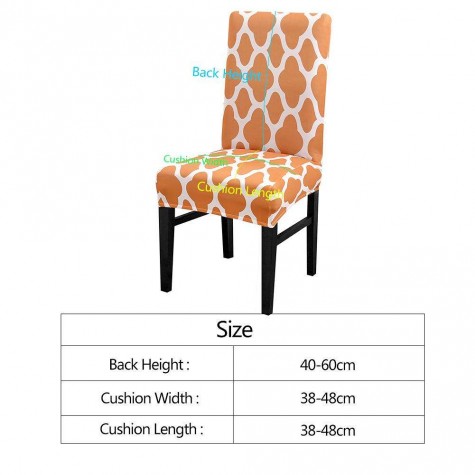 Digital Elastic Thin Stretch Seat Case Chair Cover Home Slipcover
