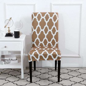 Printed Elastic All-inclusive ?Thin Stretch Seat Case Slipcover Chair Cover