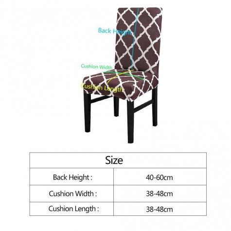 Removable Anti-dirty Chair Cover Hotel Slipcover Stretch Furniture Covers