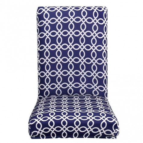 Print Removable Chair Cover Elastic Slipcover Modern Home Hotel Seat Case