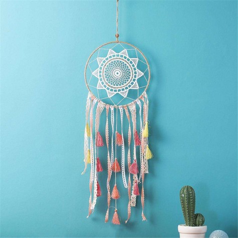 Dreamcatcher Handmade Wind Chimes Hanging Pendant Dream Catcher Home Decor