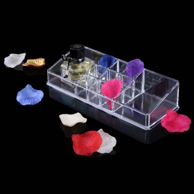 Clear Acrylic Cosmetic Jewelry Makeup Organiser Drawer Box Case Stand No3